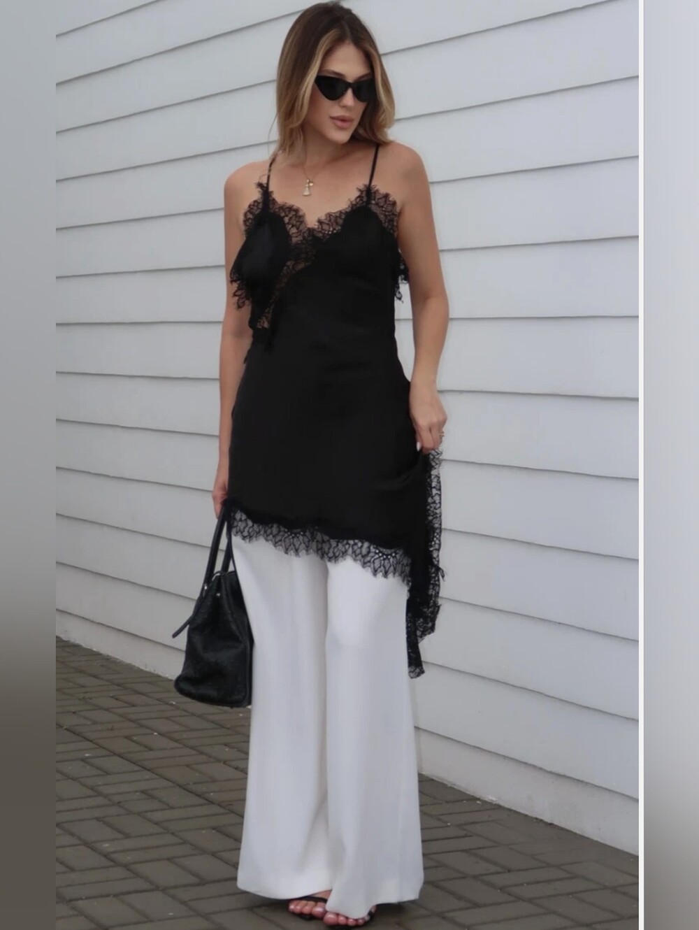 ZARA ASYMMETRIC LACE DRESS ZW COLLECTION